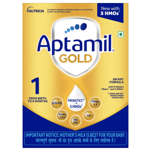 Aptamil Gold Stage 1 Infant Formula with Prebiotic | Powder for Babies up to 6 Months
