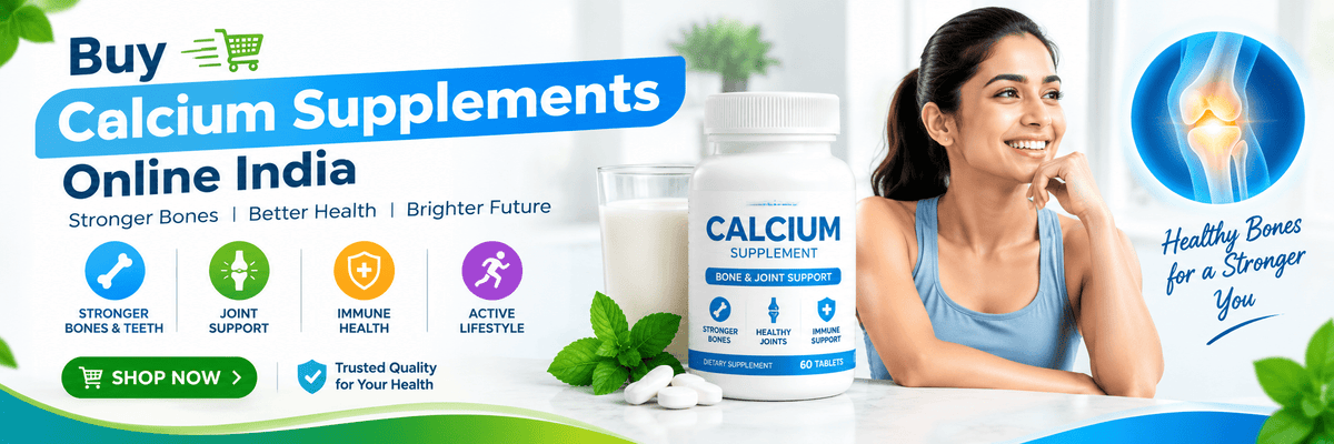 Buy Calcium Supplements Online India - HEALTH AIM PHARMACY