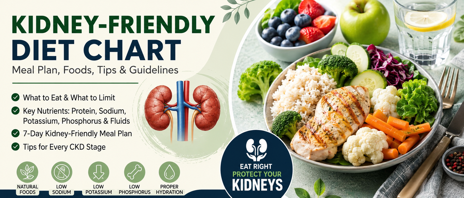 kidney-friendly diet - Health Aim Pharmacy
