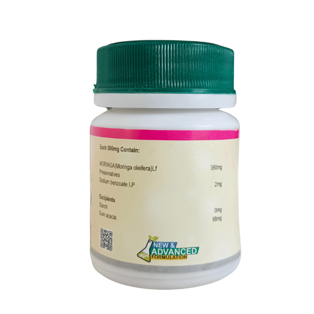 100% Organic Moringa Tablets 30tab ( pack of 2 ) - HEALTH AIM PHARMACY