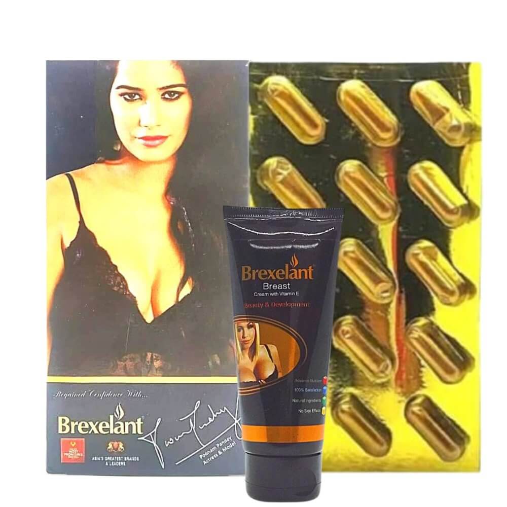 100% Satisfaction Brexelant Breast increase Cream Pack Of 2 - HEALTH AIM PHARMACY