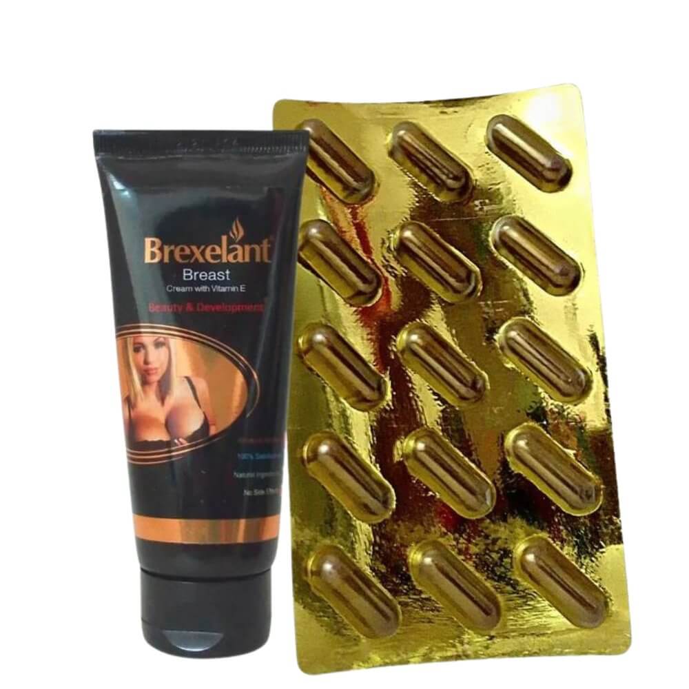 100% Satisfaction Brexelant Breast increase Cream Pack Of 2 - HEALTH AIM PHARMACY