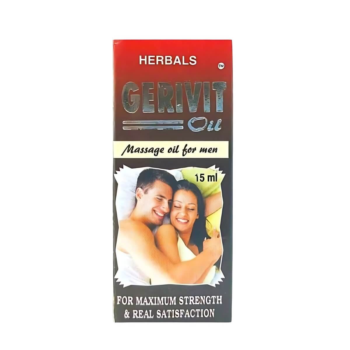 100% Satisfaction Herbals Gerivit Forte Capsule & Oil & rxtime extra tab (Combo Pack) For early ejaculation treatment - HEALTH AIM PHARMACY