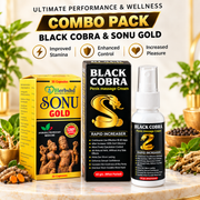 Ayurvedic Black Cobra Massage Cream & Sonu Gold Capsules Combo | 60gm + 30Cap | Combo Pack