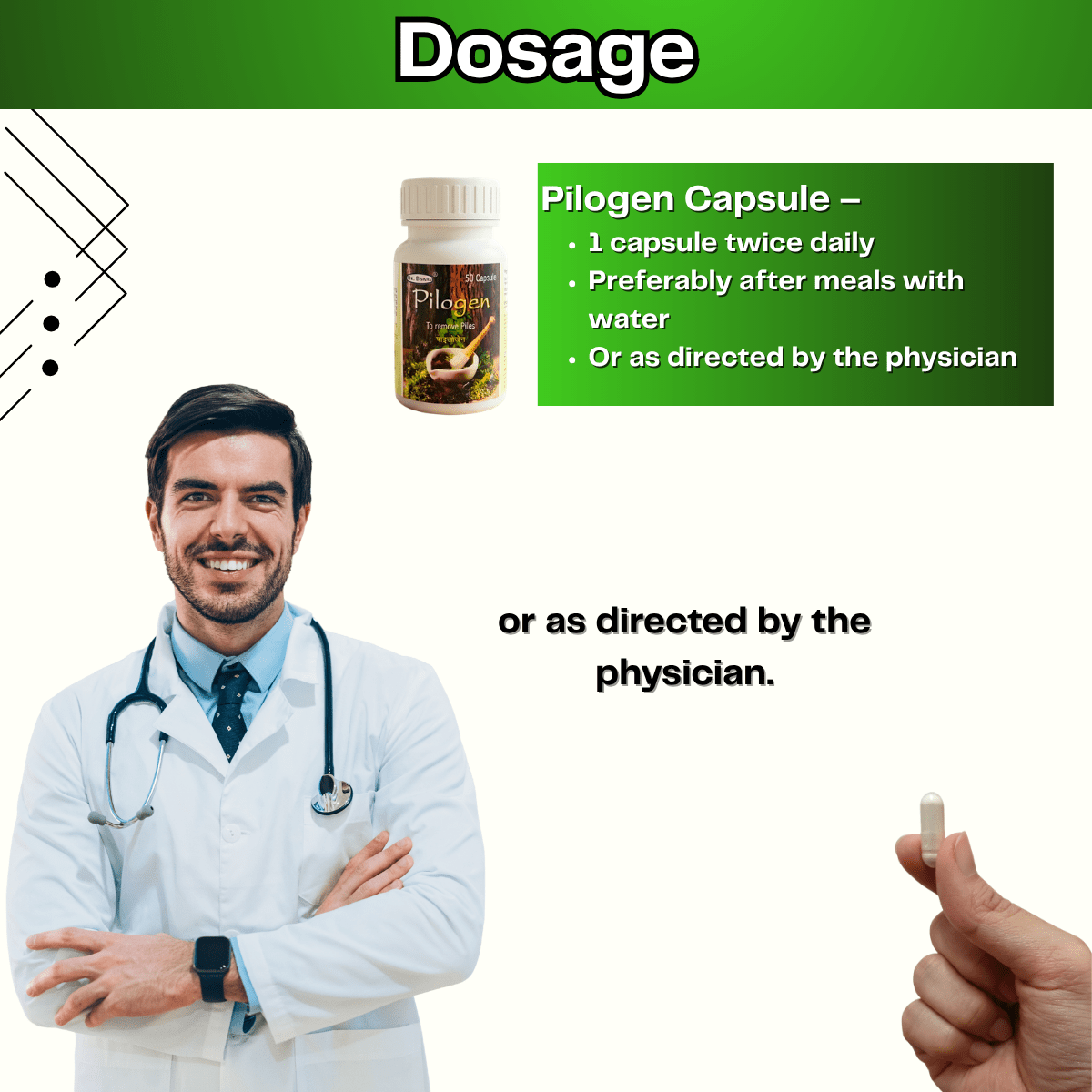 Ayurvedic Pilogen Capsule - HEALTH AIM PHARMACY