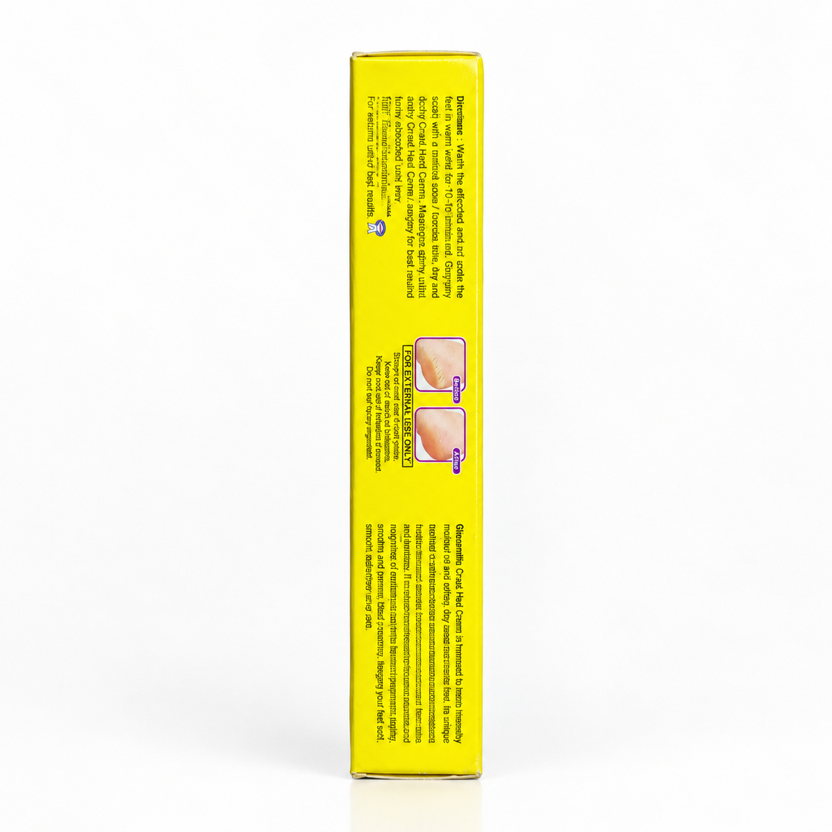 Crack Heal Foot Cream for Dry, Cracked Feet, Damaged Feet, Dry Feet - 25gm
