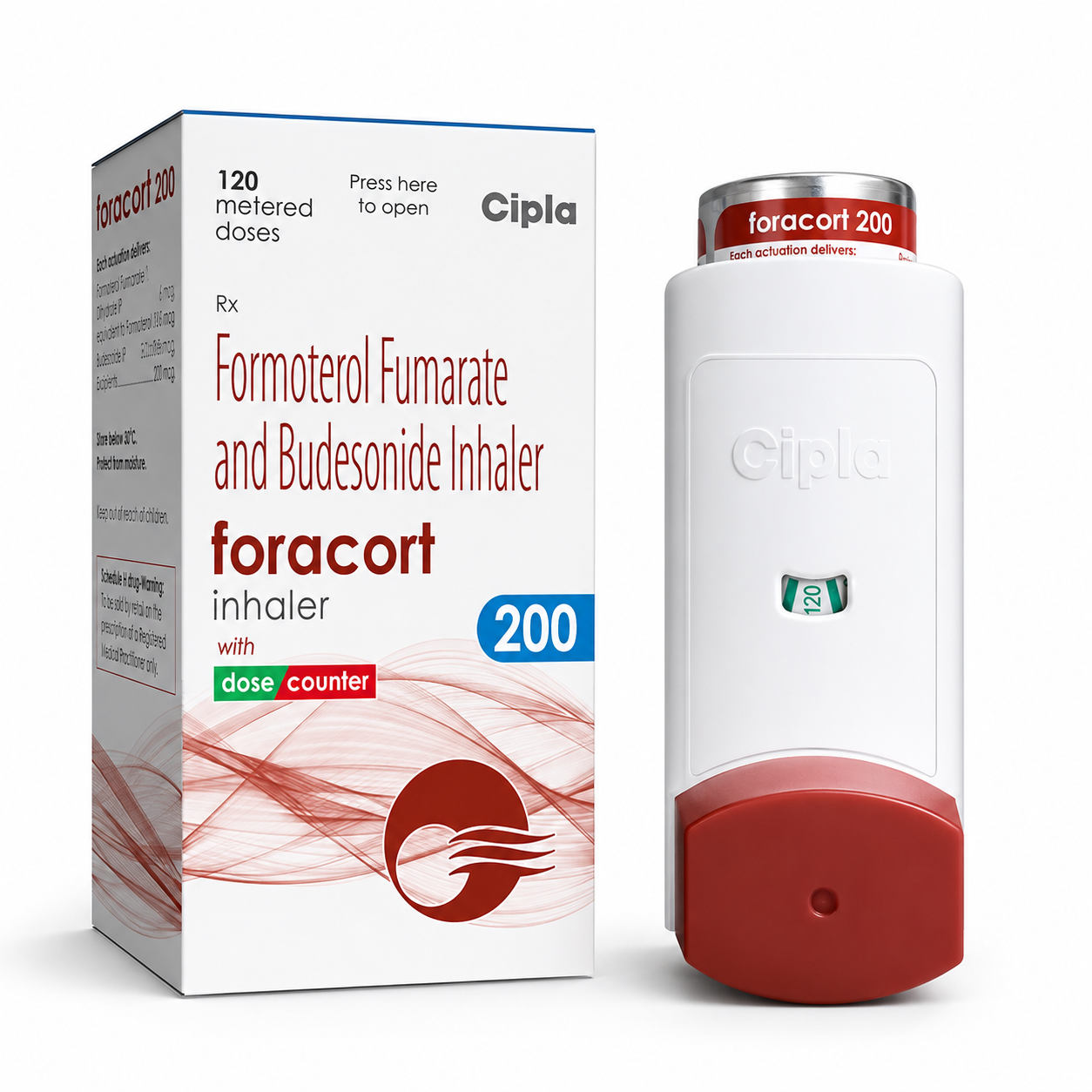 Foracort 200 Inhaler 120 MDI Inhaler