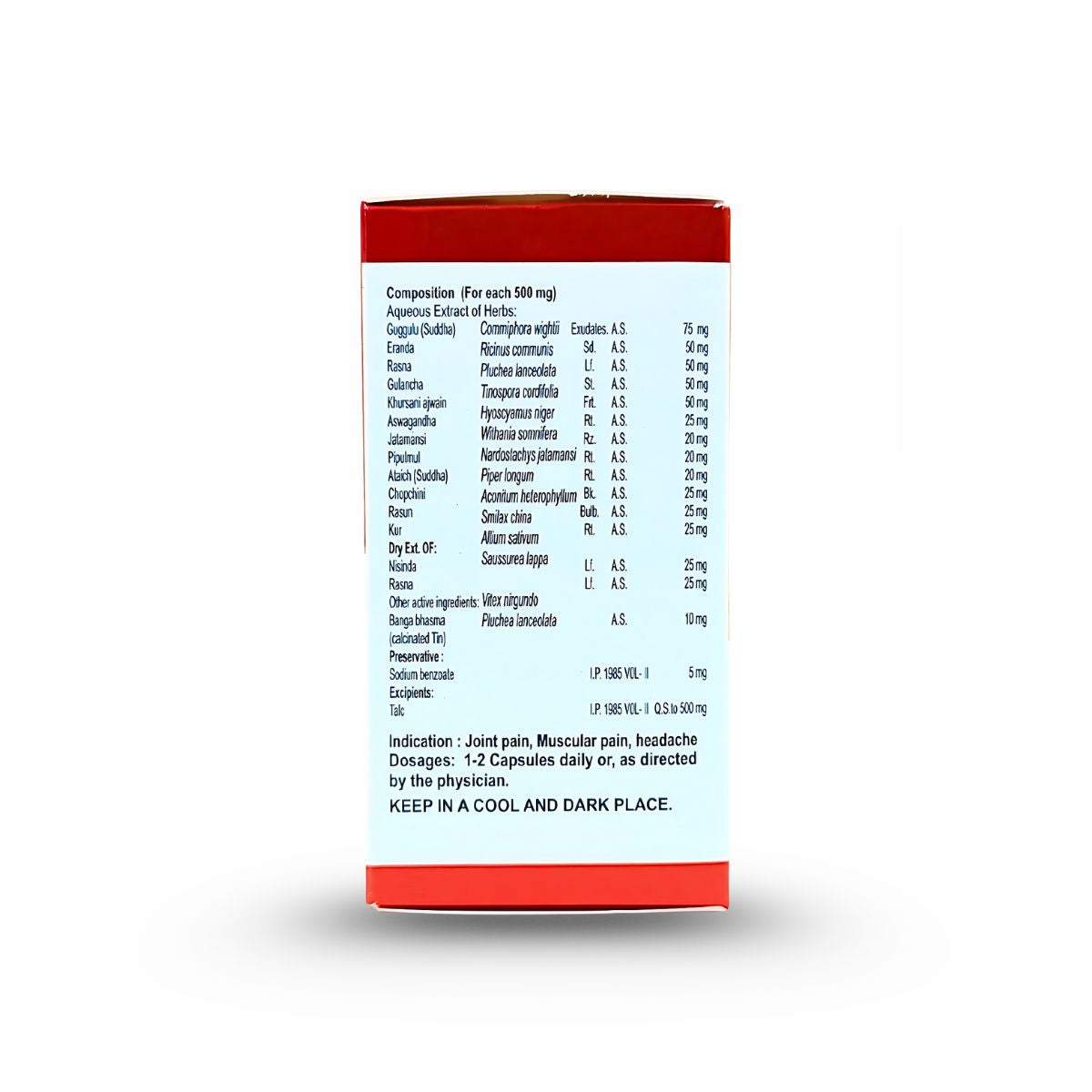 Ayurvedic Pak Rasayan Tail 200ml and Pain QR Plus 50 Capsule | Combo Pack - Health Aim Pharmacy