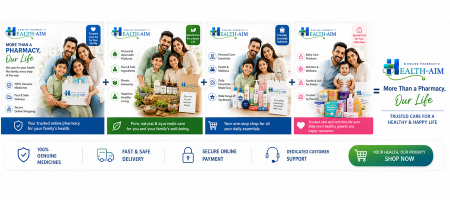 Happy Indian family — Health Aim Pharmacy