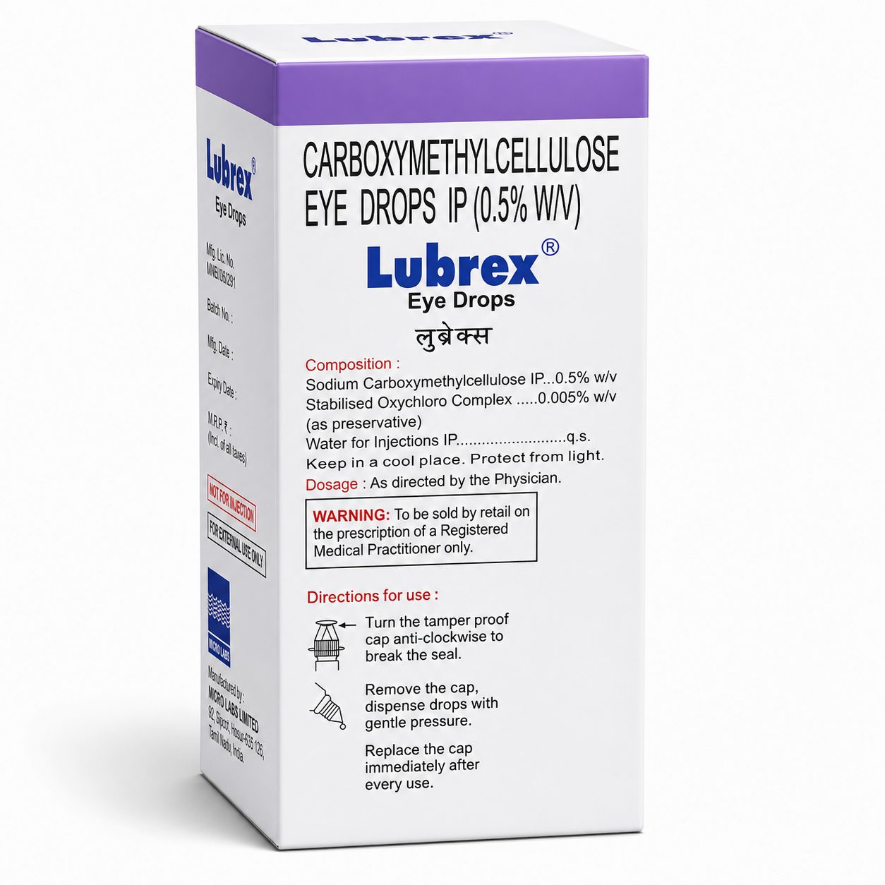 Lubrex Eye Drop 10ml