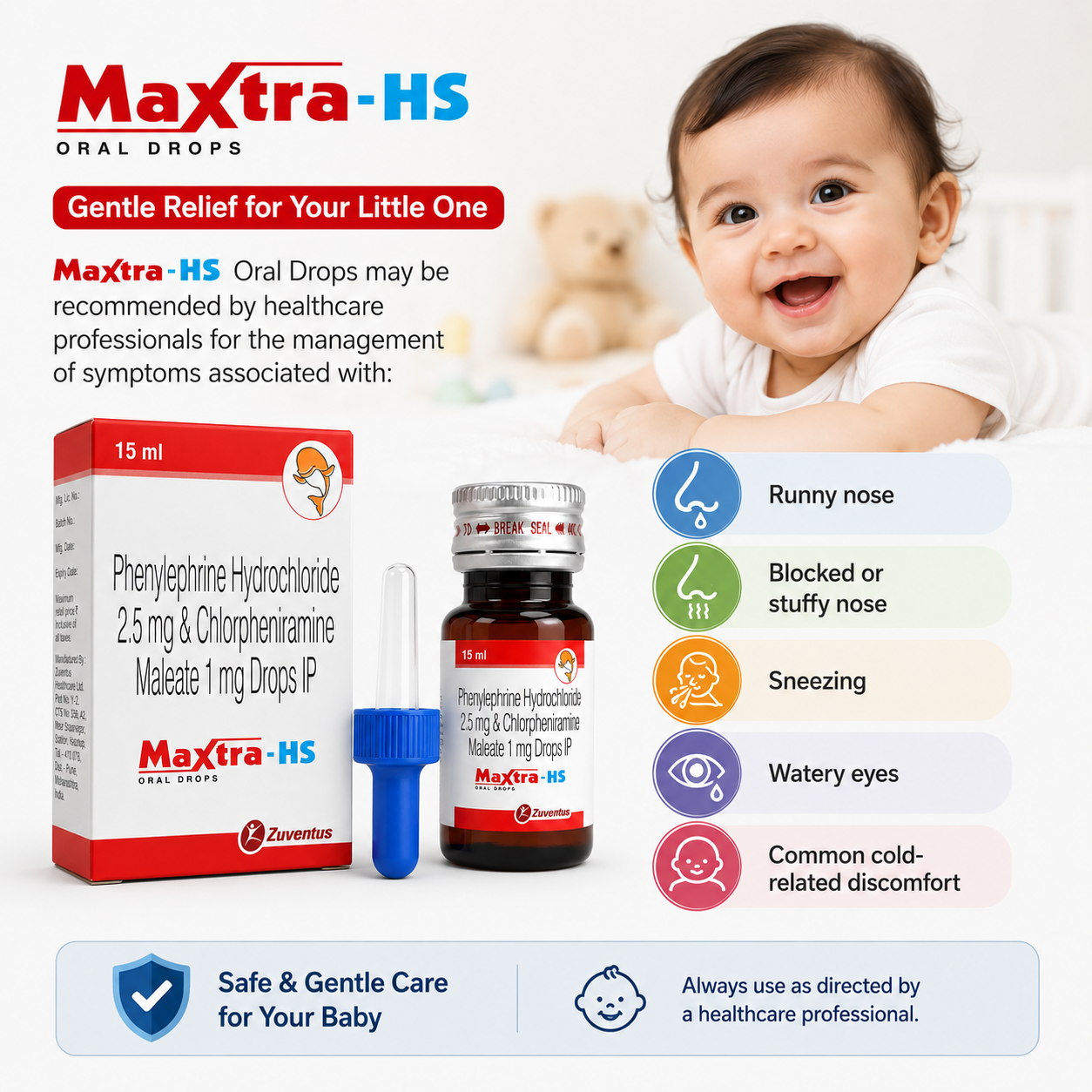 Maxtra-HS Oral Drops 15ml