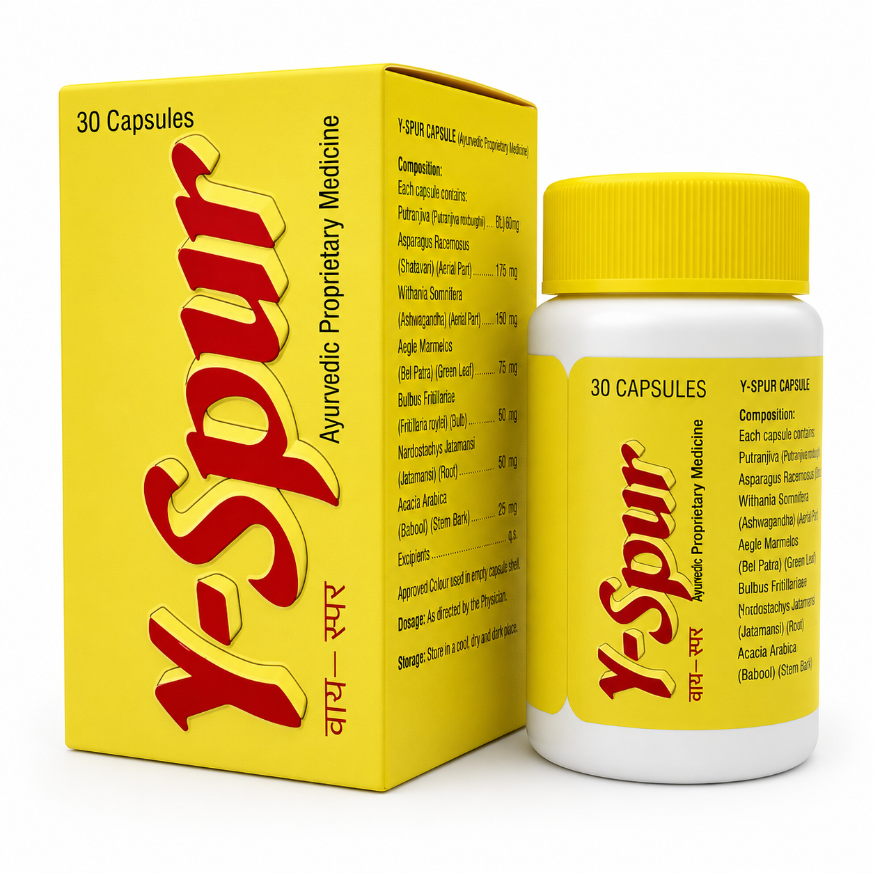 Y-Spur Capsule for Man Health | 30 Capsule