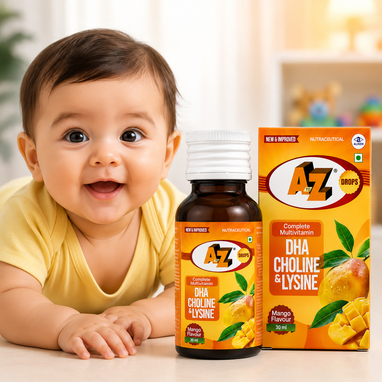A to Z Oral Drops 30ml - HEALTH AIM PHARMACY