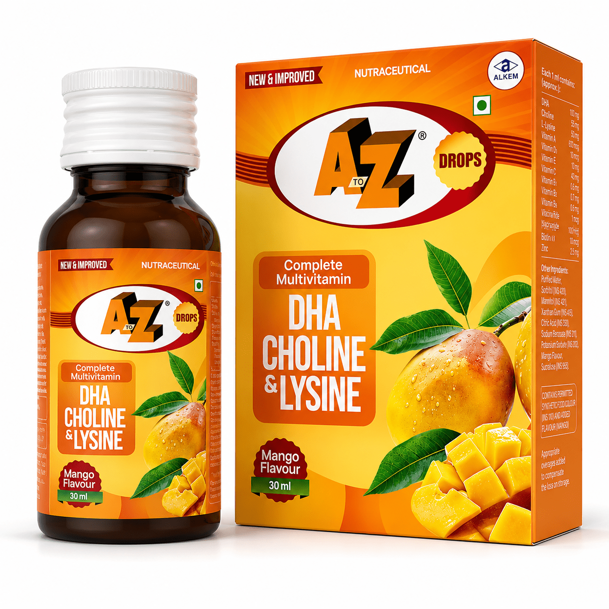 A to Z Oral Drops 30ml - HEALTH AIM PHARMACY