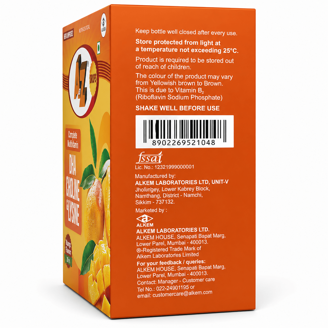 A to Z Oral Drops 30ml - HEALTH AIM PHARMACY