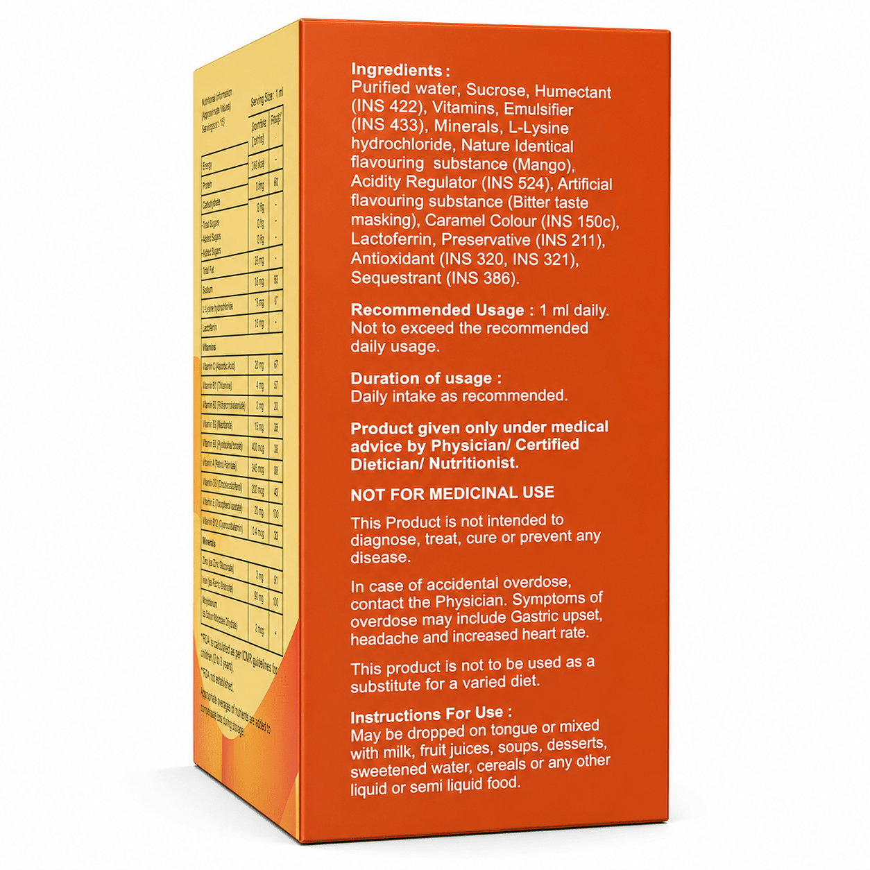 A to Z Oral Drops 30ml - HEALTH AIM PHARMACY