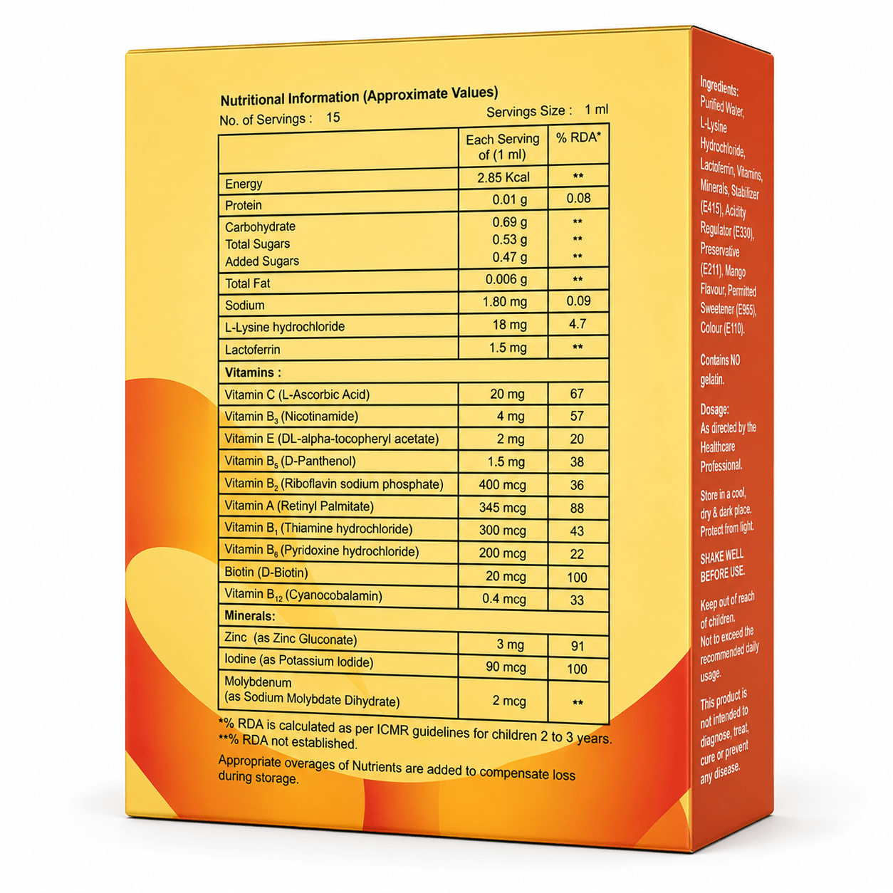 A to Z Oral Drops 30ml - HEALTH AIM PHARMACY
