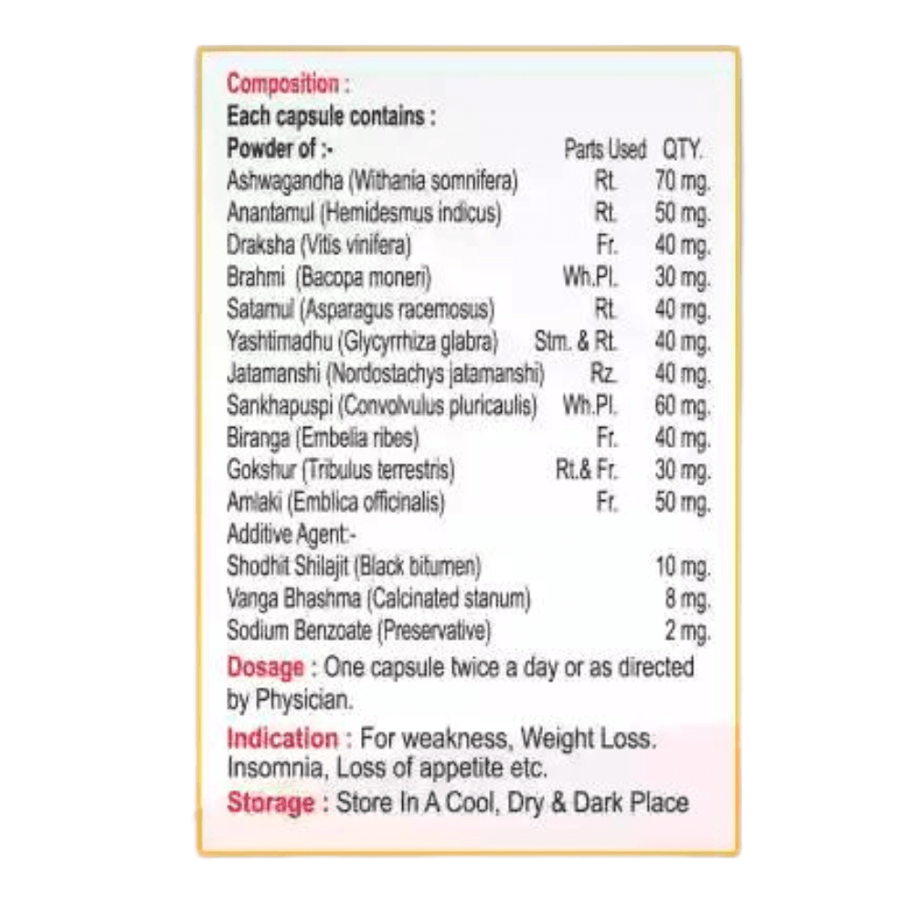 Active Health Natural Actives Muscight Gain Caple (pack of 2) - HEALTH AIM PHARMACY