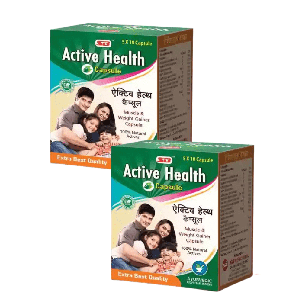 Active Health Natural Actives Muscight Gain Caple (pack of 2) - HEALTH AIM PHARMACY