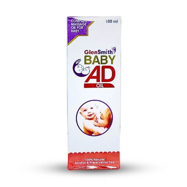 AD Baby Massage Oil 100ml (pack of 2) - HEALTH AIM PHARMACY