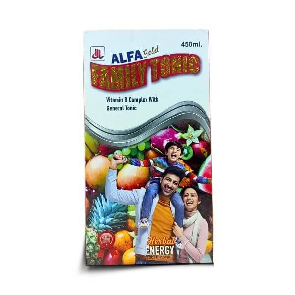 Alfa Gold Family Tonic With Vitamin B Complex 450ml.(pack of 2) - HEALTH AIM PHARMACY