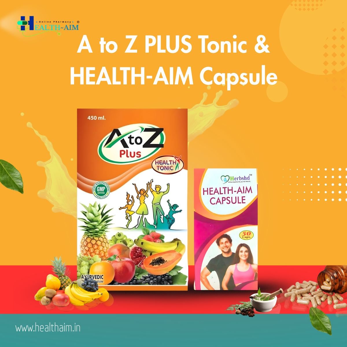 All in one Tonic & Health - Aim Capsule (Combo Pack) - HEALTH AIM PHARMACY