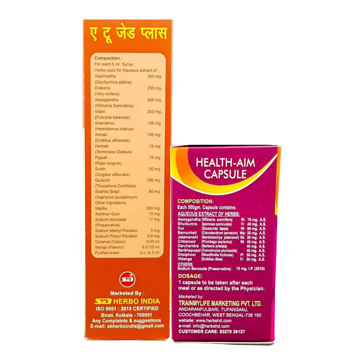 All in one Tonic & Health - Aim Capsule (Combo Pack) - HEALTH AIM PHARMACY