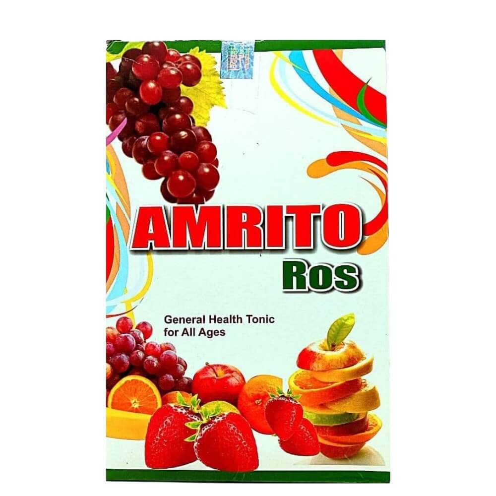 Amrito Ros (450 ml.) General Health Tonic ( pack of 2 ) - HEALTH AIM PHARMACY