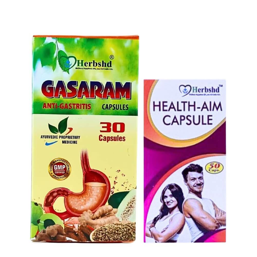 Anti - Gastritis Gasaram Capsule & Health Aim Capsule(Combo Pack) - HEALTH AIM PHARMACY