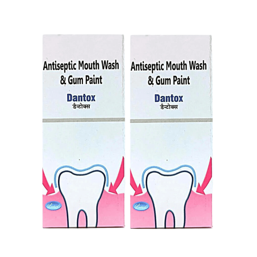 Antiseptic Dantox Gum Paint 15 ml. (Pack Of 8) - HEALTH AIM PHARMACY