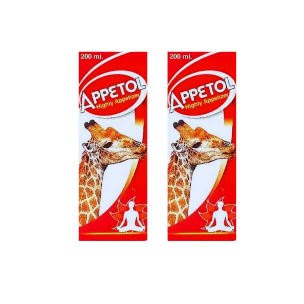 Appetol Syrup 200ml (PACK OF 4) - HEALTH AIM PHARMACY