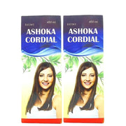 Ashoka Cordial For Heavy Periods 450 ml. Pack of 2 - HEALTH AIM PHARMACY