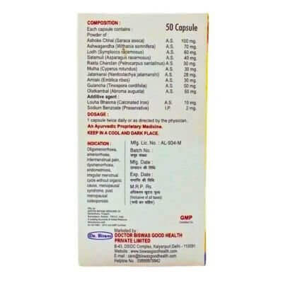 ASHOKA PLUS CAPSULE(PACK OF 2) - HEALTH AIM PHARMACY