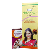 Ashoka Plus Syrup & Health - Aim Capsule&Increases immunity - HEALTH AIM PHARMACY