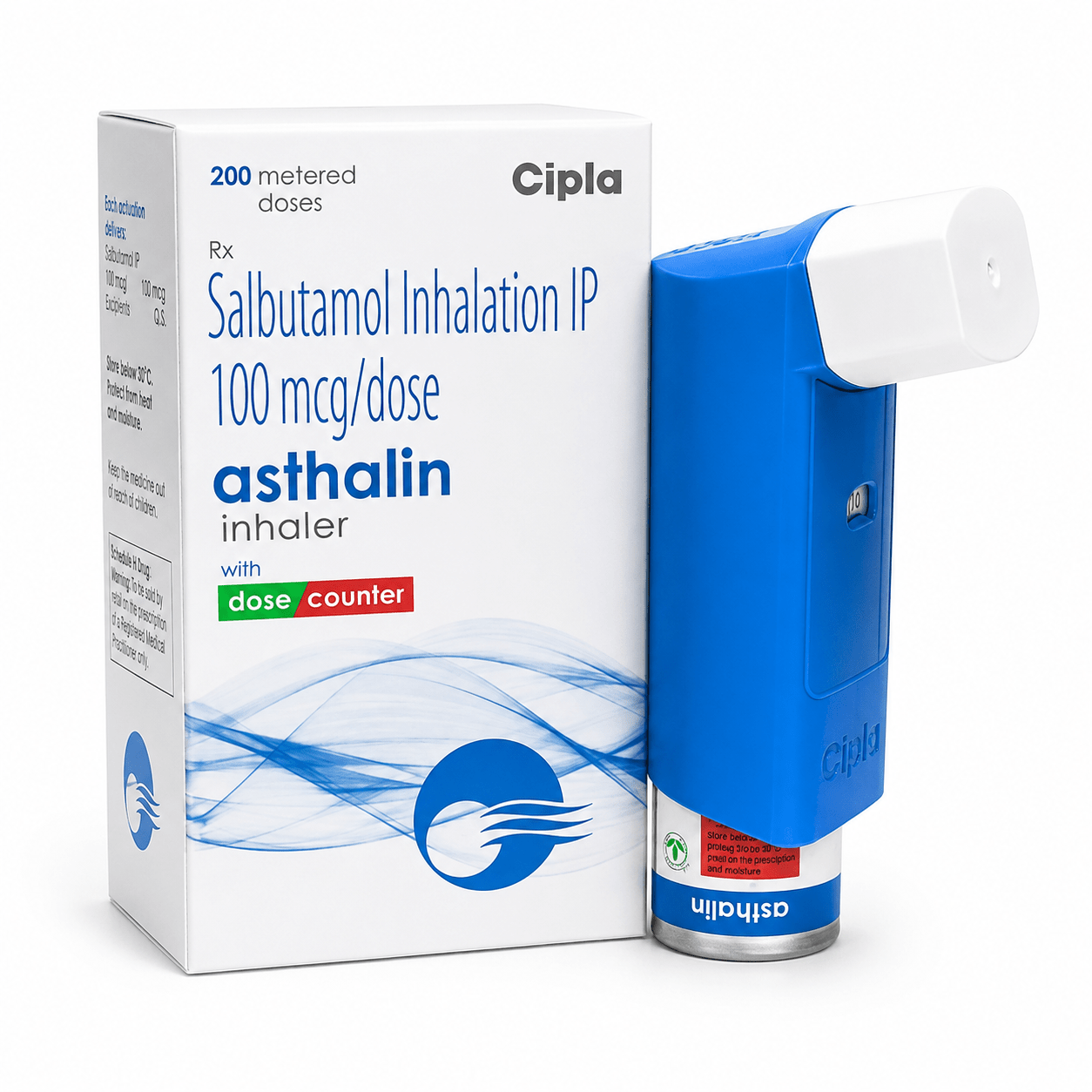 ASTHALIN INHALER 200md - HEALTH AIM PHARMACY