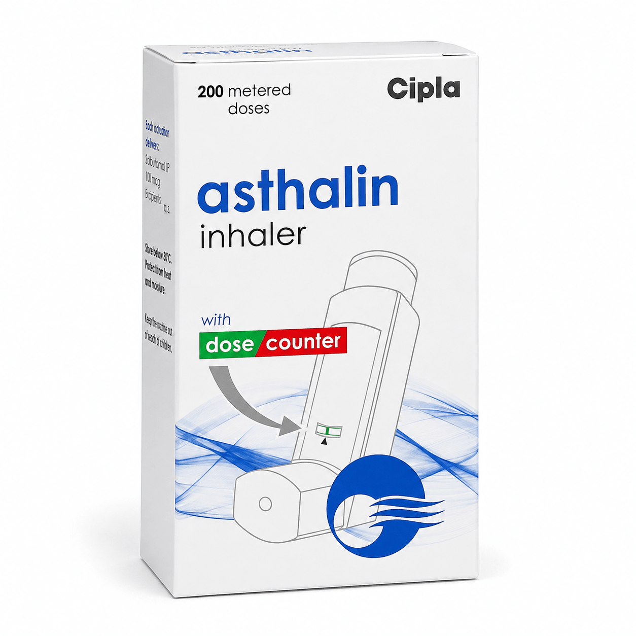 ASTHALIN INHALER 200md - HEALTH AIM PHARMACY