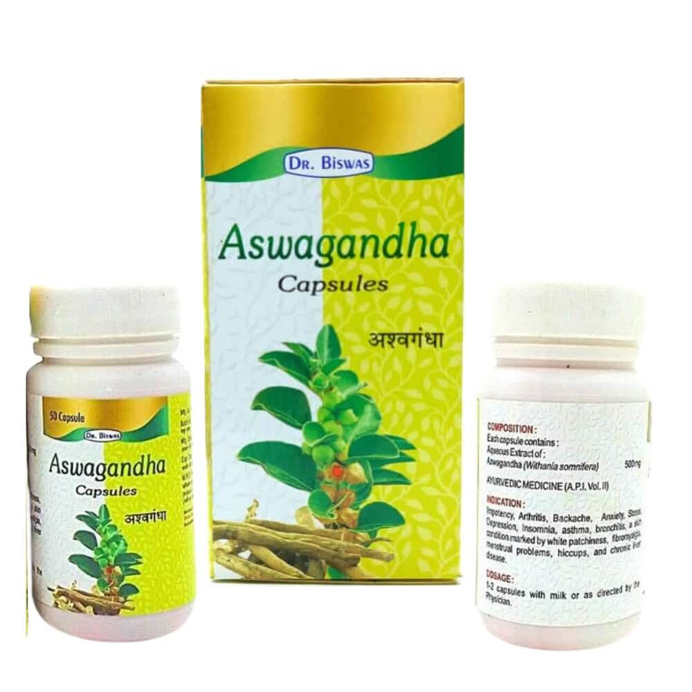 ASWAGANDHA CAPSULE (pack of 2) - HEALTH AIM PHARMACY
