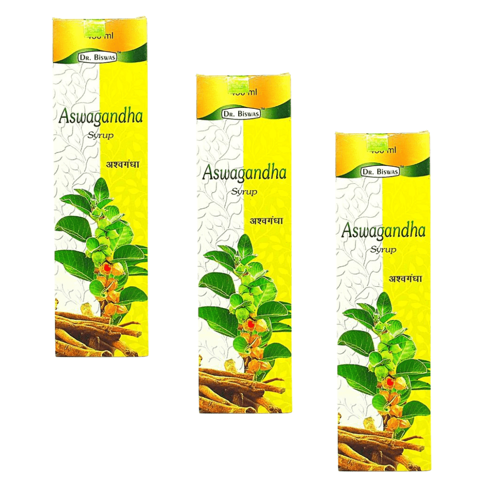Aswagandha Syrup Pack Of 4 - HEALTH AIM PHARMACY
