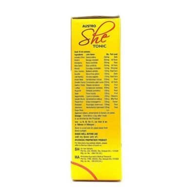 Austro She Uterine Tonic & capsule (Pack Of 3) - HEALTH AIM PHARMACY