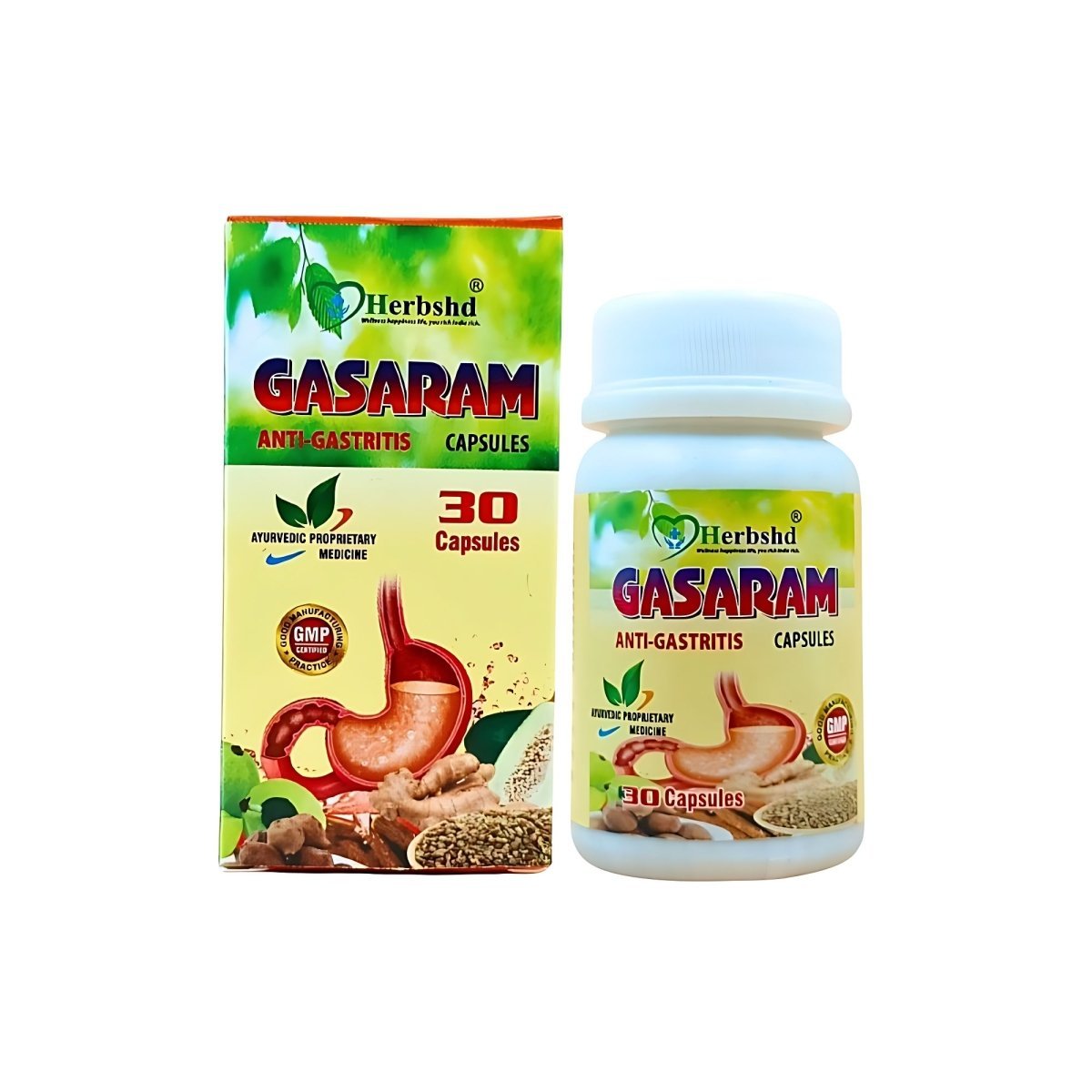 Ayruvedic GOKSHUR SYRUP AND GASARAM CAPSULE (COMBO PACK) - HEALTH AIM PHARMACY