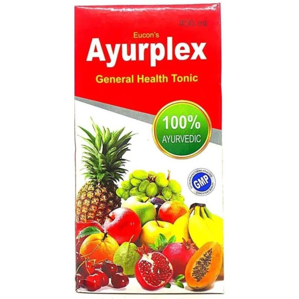 Ayurplex syrup for general health tonic ( pack of 2) - HEALTH AIM PHARMACY