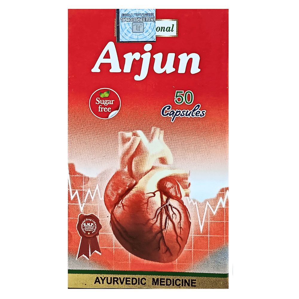 Ayurveda Cardiac Care Arjun Capsule (Pack Of 2) - HEALTH AIM PHARMACY