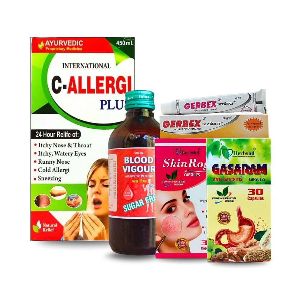 Ayurveda Skin Care Combo Kit Pack for Skin - HEALTH AIM PHARMACY