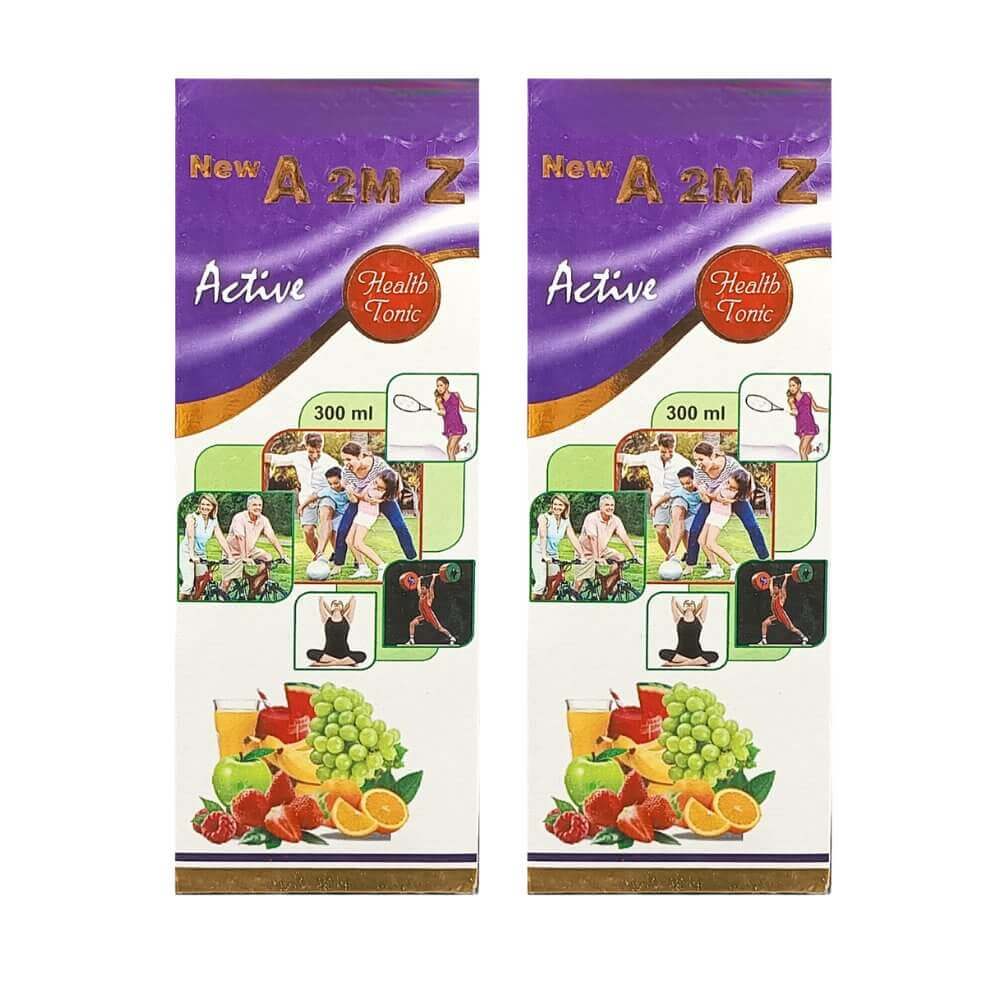 Ayurvedic A 2M Z Health Tonic 300ml for Insomnia (pack of 3) - HEALTH AIM PHARMACY