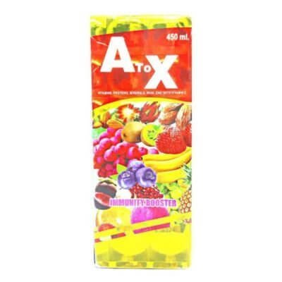 AYURVEDIC A TO X SYRUP 450 M.L (pack of - 2) - HEALTH AIM PHARMACY