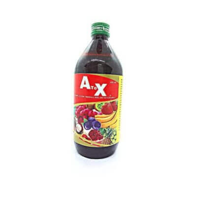 AYURVEDIC A TO X SYRUP 450 M.L (pack of - 2) - HEALTH AIM PHARMACY