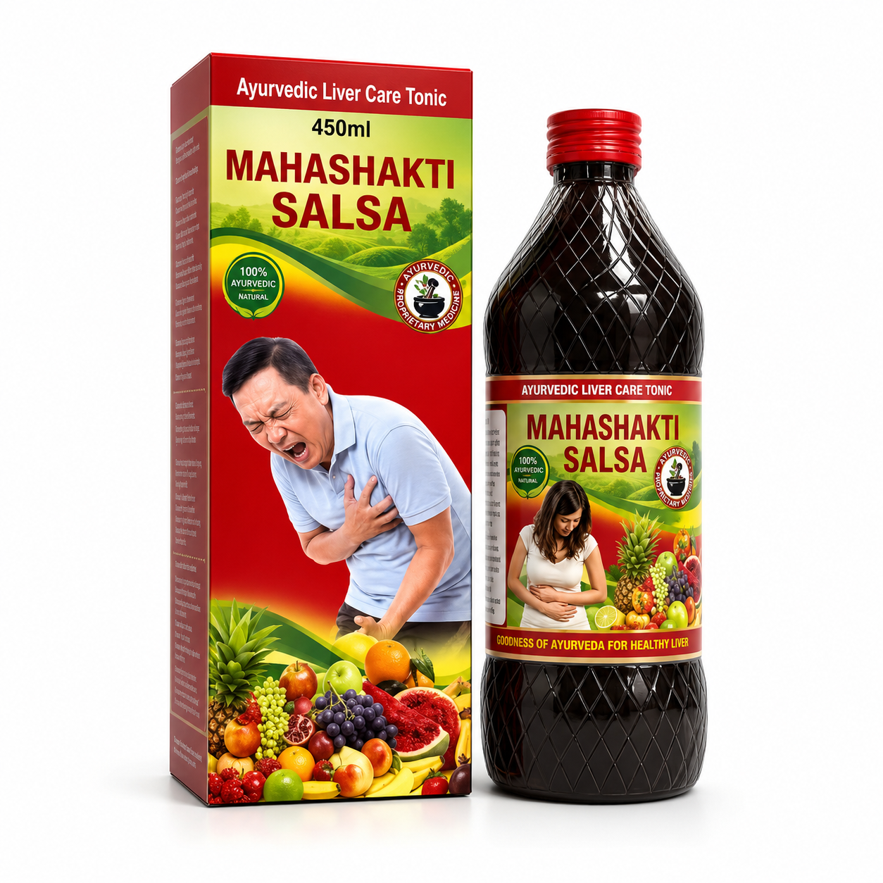 Ayurvedic Abani Ghosh Mahashakti Salsa Tonic (Pack of 2) - HEALTH AIM PHARMACY