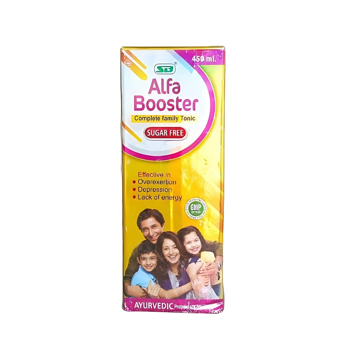 Ayurvedic Alfa Booster Complete Family Suger free Tonic (paack of 3) - HEALTH AIM PHARMACY