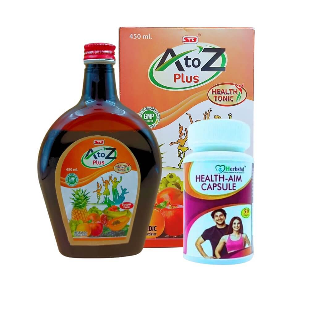 Ayurvedic All in one Tonic & Health Aim Capsule(Combo Pack) - HEALTH AIM PHARMACY