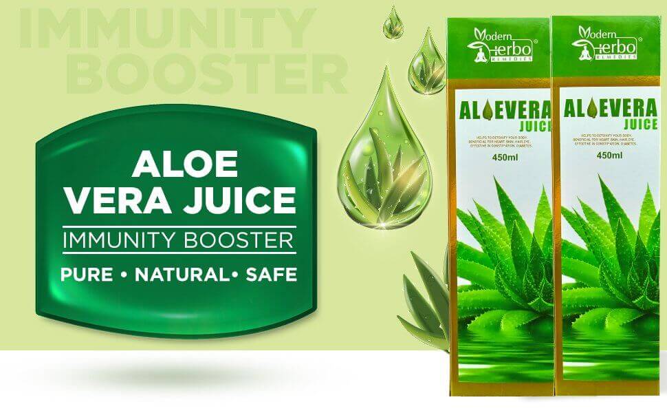 Ayurvedic Aloevera Juice 450 ml (pack of 3) - HEALTH AIM PHARMACY